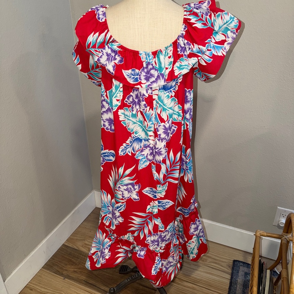 Vintage Hawaiian Muu Muu 3X - Picture 3 of 4